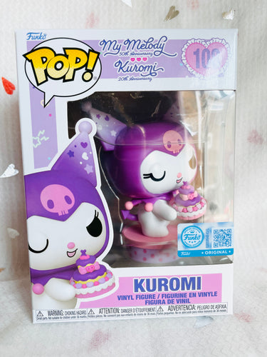 Funko Pop! My Melody Kuromi 108 Kuromi with Cake Vinyl Figure Funko